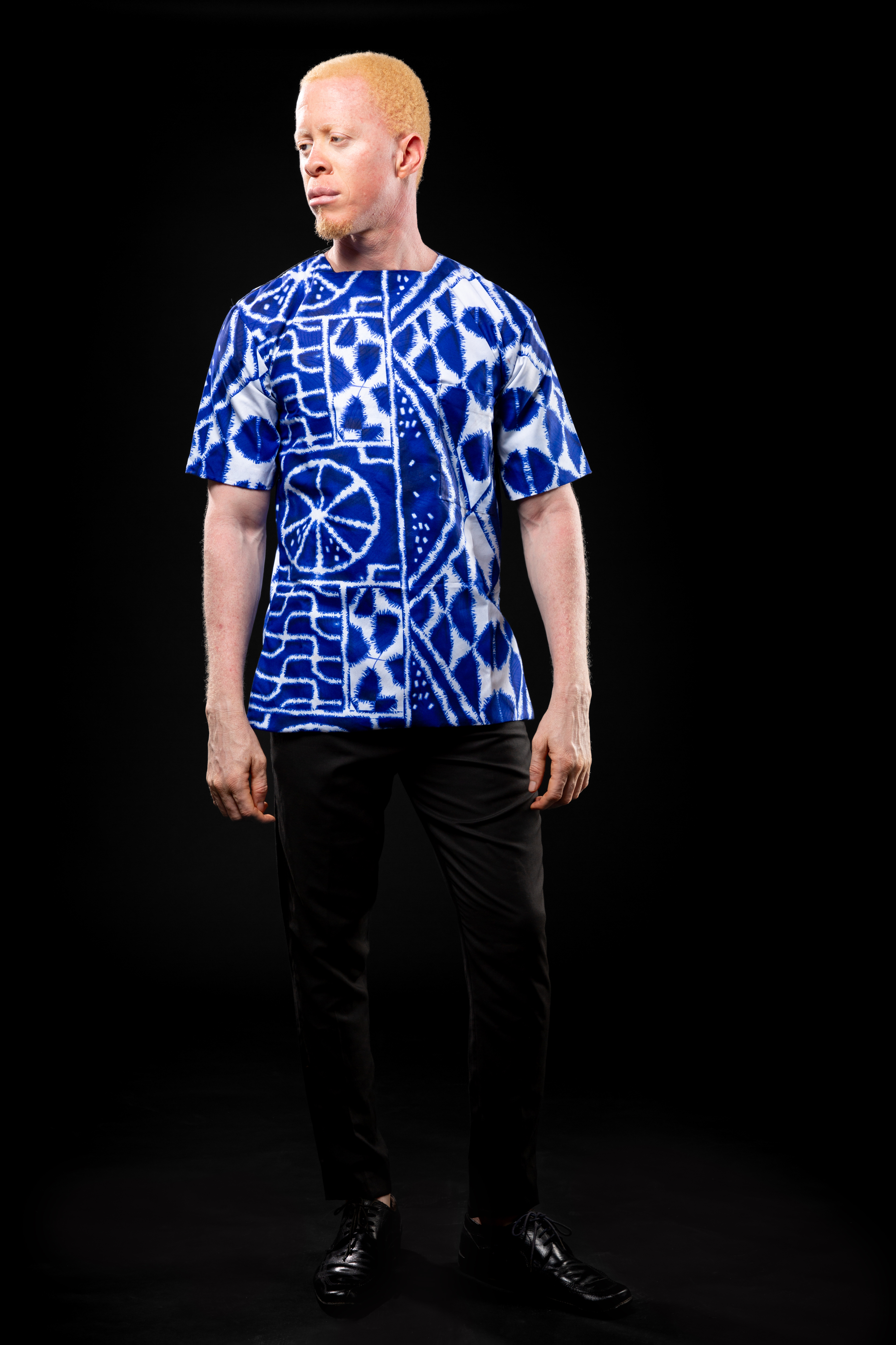 Image 2 of Blue ndop shirt (Dikalo)